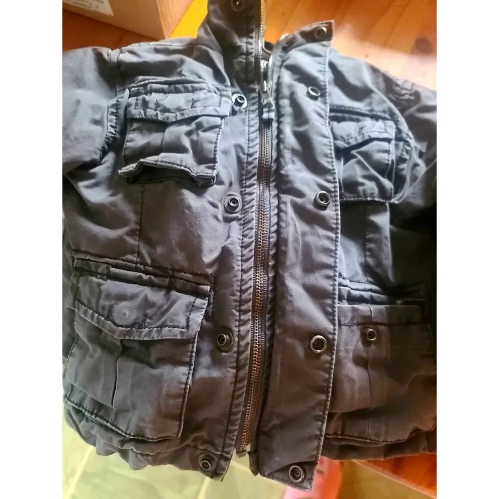 Oshkosh Tactical Fleece‎ Lined Gray Jacket 2T